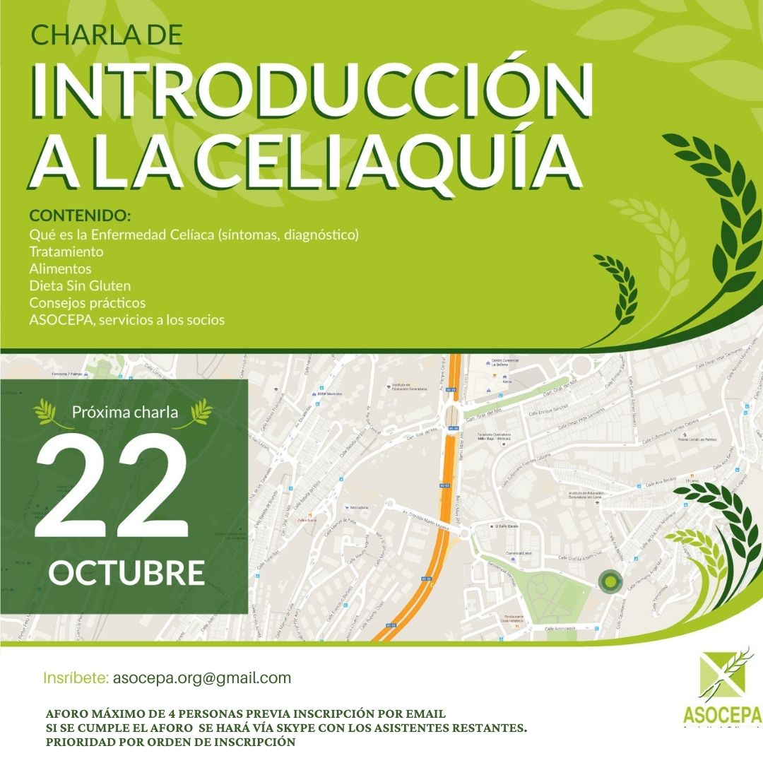 Charla mensual online Octubre