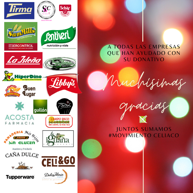 Agradecimiento donativos