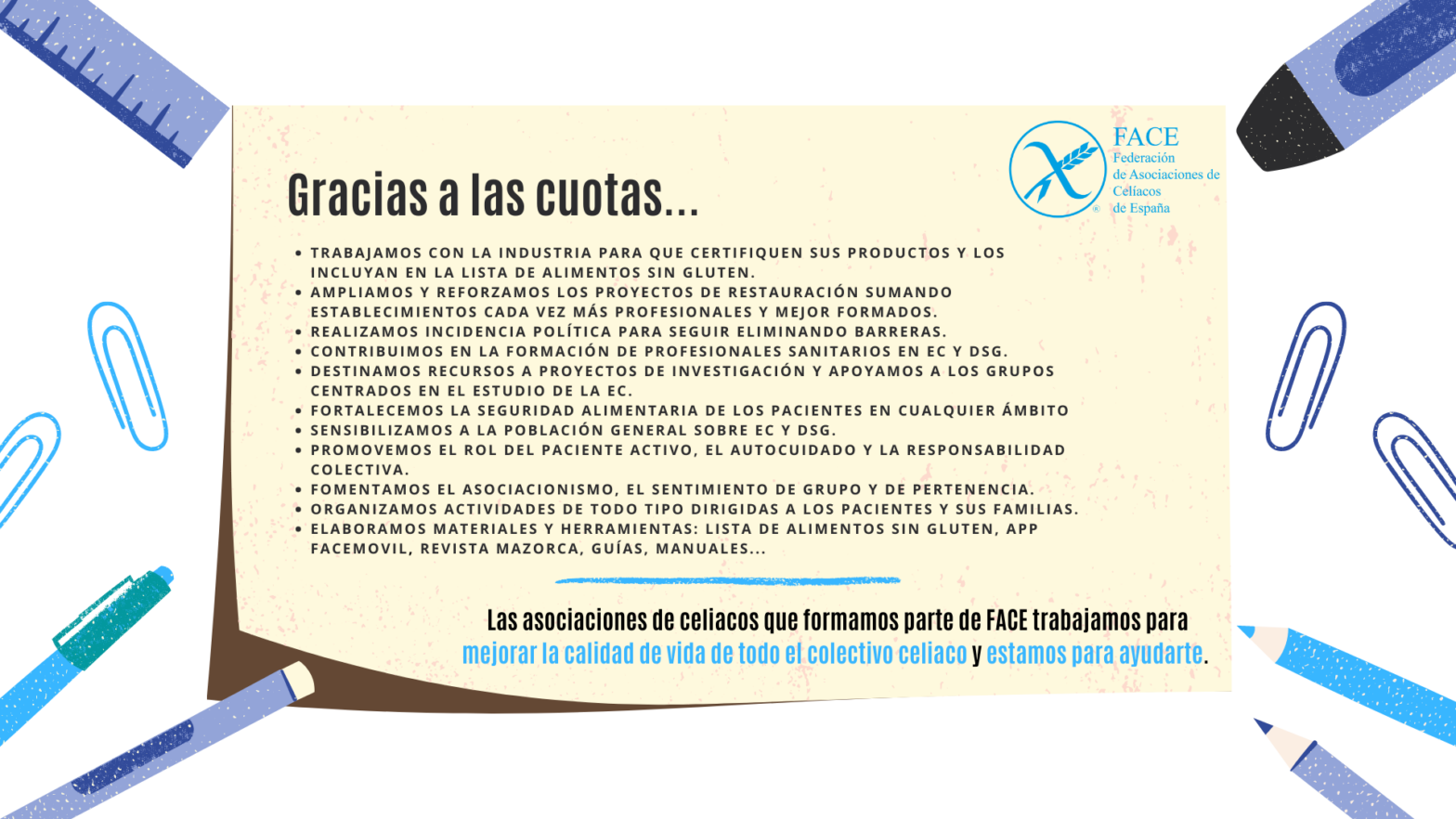 Gracias a las cuotas