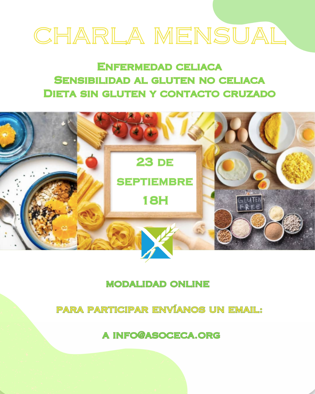 Charla mensual de Septiembre