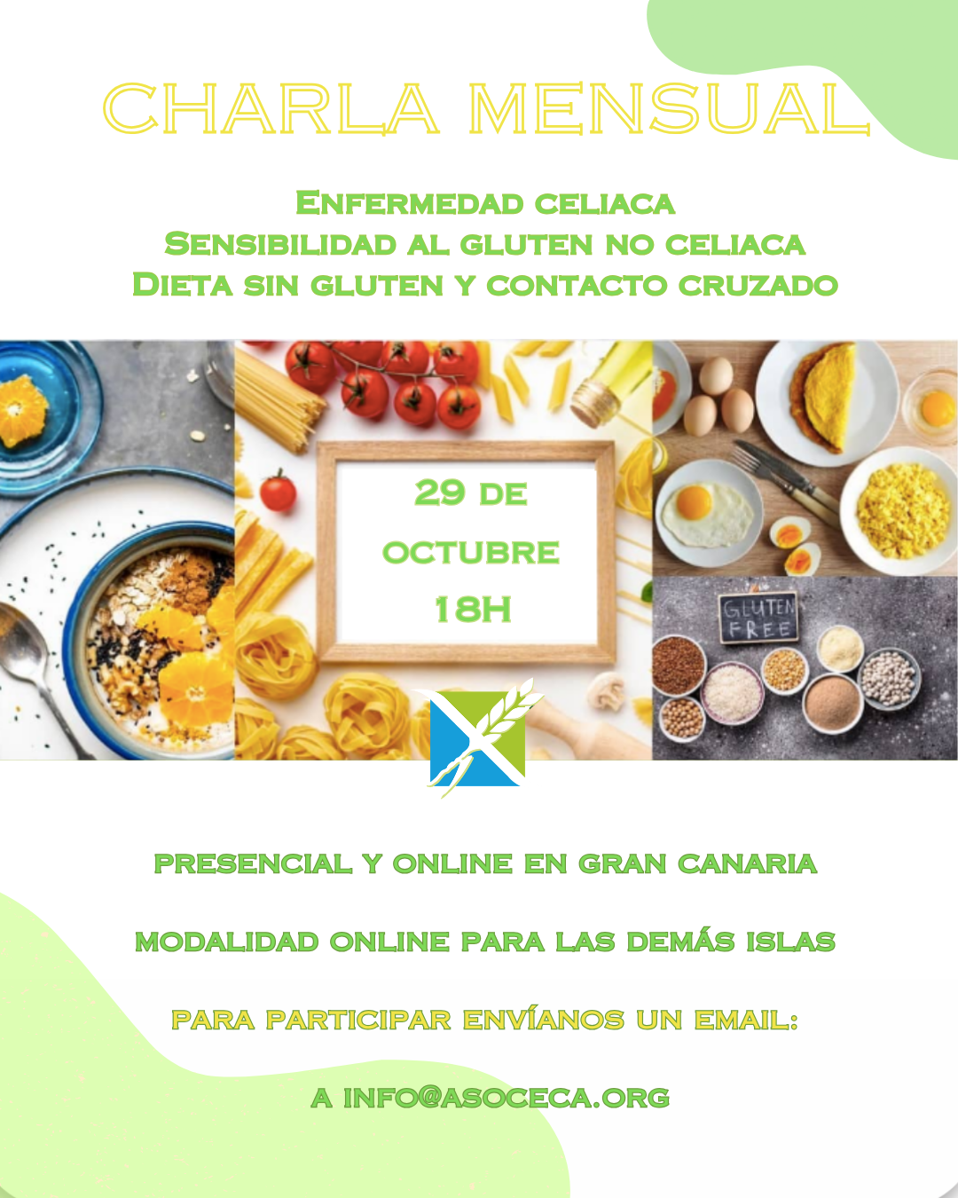 Charla mensual de octubre